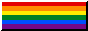 rainbow pride flag button
